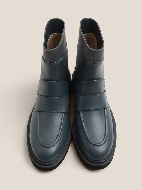 Женские челси TENDANCE, Артикул YS-58069-61, сине-серый | 4728414. Ракурс 4