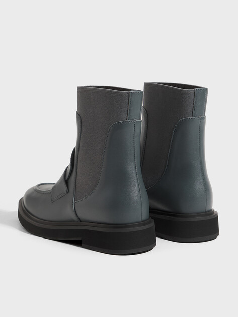 Женские челси TENDANCE, Артикул YS-58069-61, сине-серый | 4728414. Ракурс 5