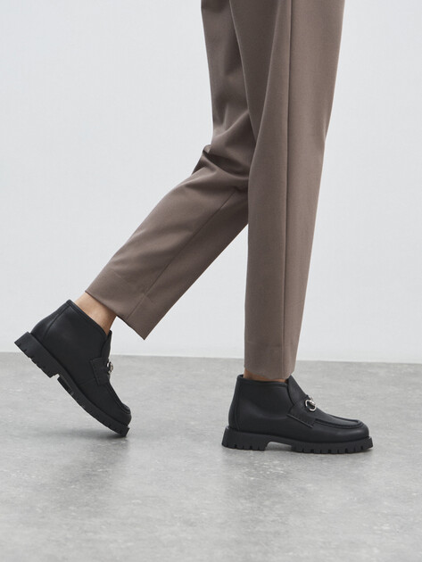 Женские высокие лоферы TENDANCE, Артикул YS-58076-41, черный | 4728512. Ракурс 6 Женские высокие лоферы TENDANCE, Артикул YS-58076-41, черный | 4728512. Ракурс 6