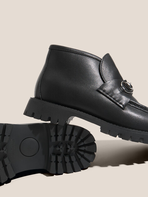 Женские высокие лоферы TENDANCE, Артикул YS-58076-41, черный | 4728512. Ракурс 3 Женские высокие лоферы TENDANCE, Артикул YS-58076-41, черный | 4728512. Ракурс 3