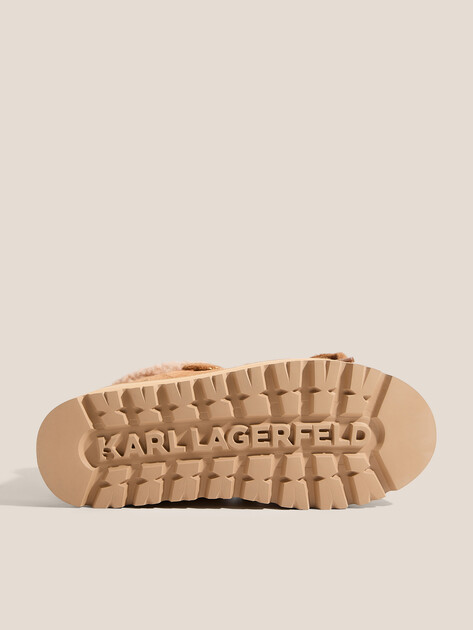 Женские угги KARL LAGERFELD SKYLAR Lo Pull On Boot, Артикул KL48632, светло-коричневый | 4730672. Ракурс 6