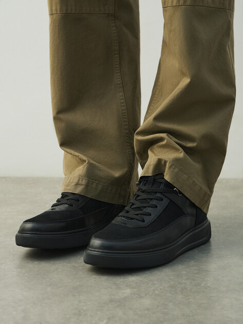 Мужские высокие кеды TENDANCE, Артикул TTA202B-69, черный | 4731800. Ракурс 6