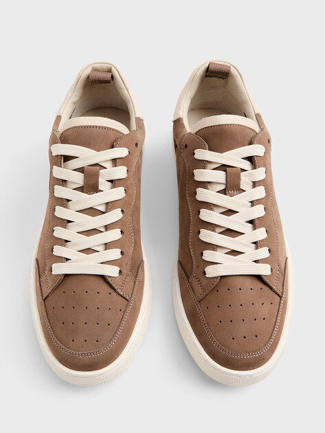 Мужские Кеды Tendance TT2752A-01 серо-бежевый