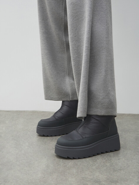 Женские дутики TENDANCE, Артикул AJ1722-5-5, темно-серый | 4735328. Ракурс 7