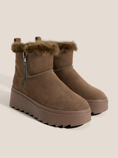 Женские угги TENDANCE, Артикул AJ1725-5-1, хаки | 4735476. Ракурс 2