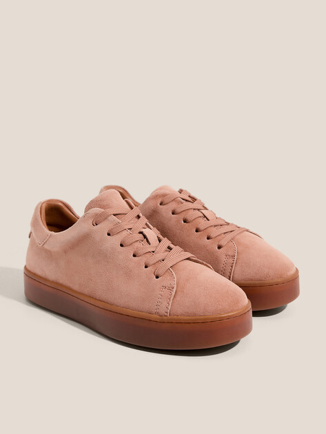 Женские кеды MAISON DAVID, Артикул TM3069F-3, бежево-розовый | 4736059. Ракурс 2