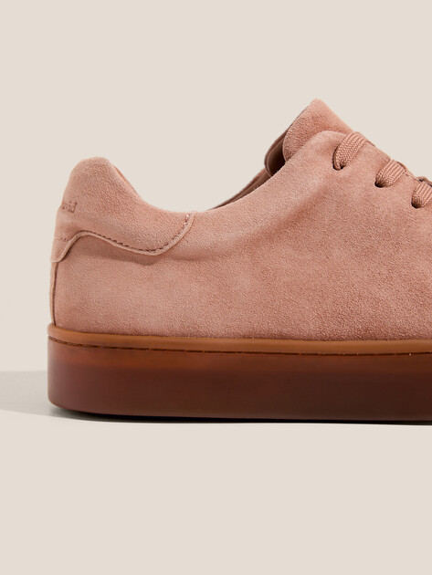 Женские кеды MAISON DAVID, Артикул TM3069F-3, бежево-розовый | 4736059. Ракурс 3