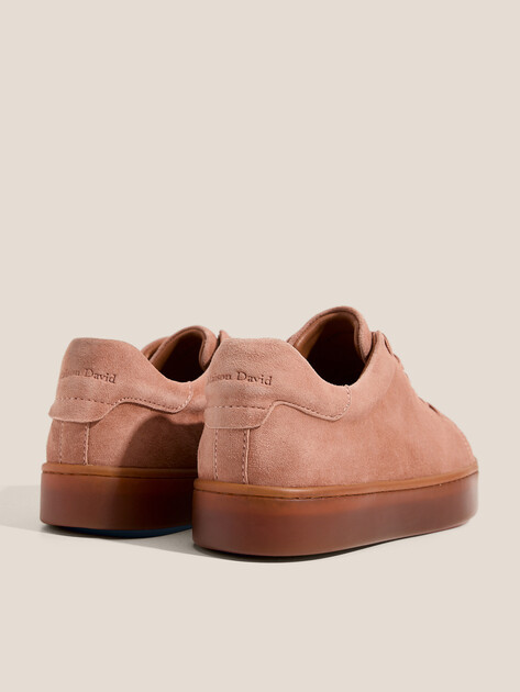 Женские кеды MAISON DAVID, Артикул TM3069F-3, бежево-розовый | 4736059. Ракурс 5