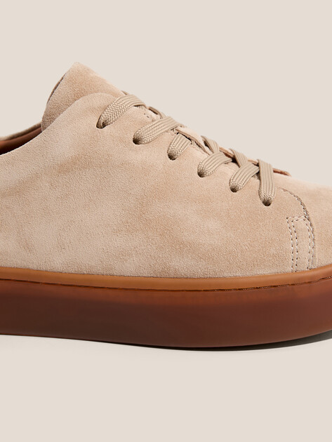 Женские кеды MAISON DAVID, Артикул TM3069F-3, светло-бежевый | 4736075. Ракурс 3