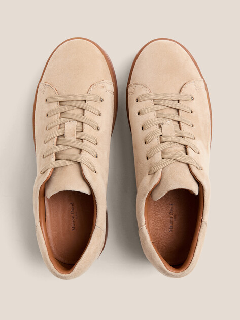 Женские кеды MAISON DAVID, Артикул TM3069F-3, светло-бежевый | 4736075. Ракурс 4