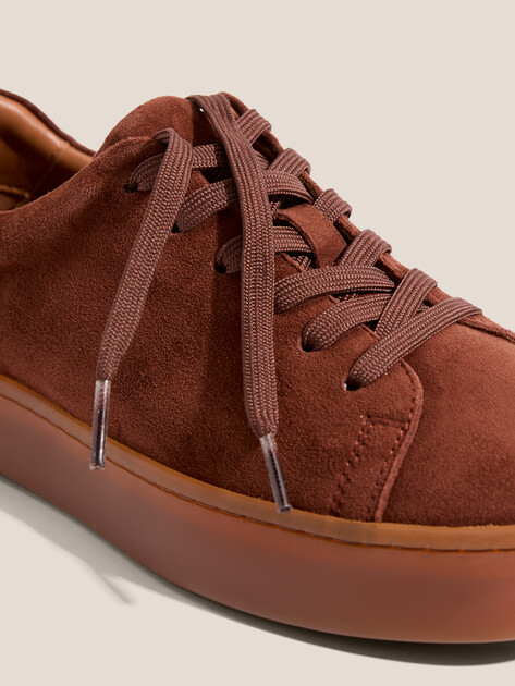 Женские кеды MAISON DAVID, Артикул TM3069F-3, красновато-коричневый | 4736219. Ракурс 3