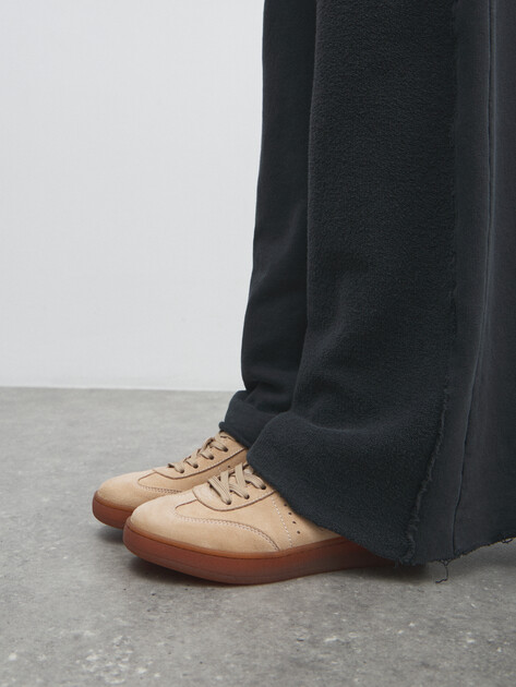 Женские кеды MAISON DAVID, Артикул TM3075F-32, темно-бежевый | 4736363. Ракурс 6 Женские кеды MAISON DAVID, Артикул TM3075F-32, темно-бежевый | 4736363. Ракурс 6