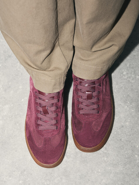 Женские кеды MAISON DAVID, Артикул TM3075F-32, винный | 4736379. Ракурс 6 Женские кеды MAISON DAVID, Артикул TM3075F-32, винный | 4736379. Ракурс 6