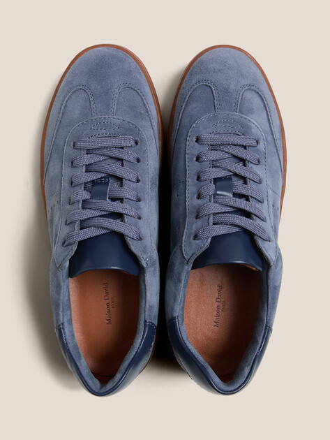 Женские Кеды Maison david TM3075F-32 серо-синий