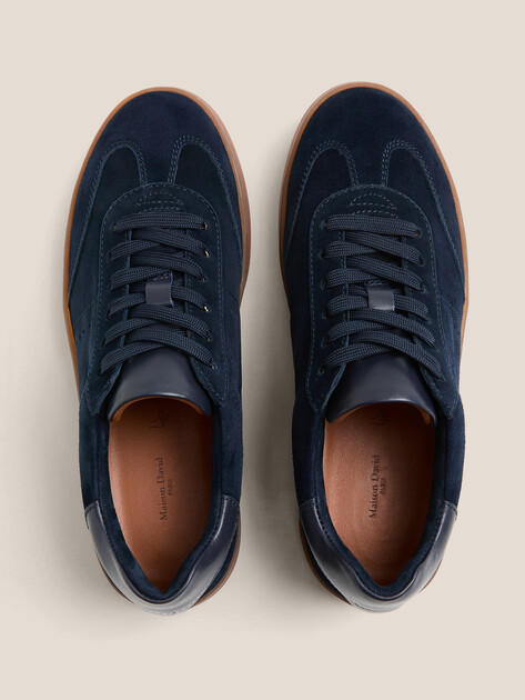 Женские кеды MAISON DAVID, Артикул TM3075F-32, темно-синий | 4736459. Ракурс 4