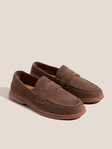 Женские лоферы MAISON DAVID, Артикул TM3269D-1, темно-коричневый | 4736619. Ракурс 2