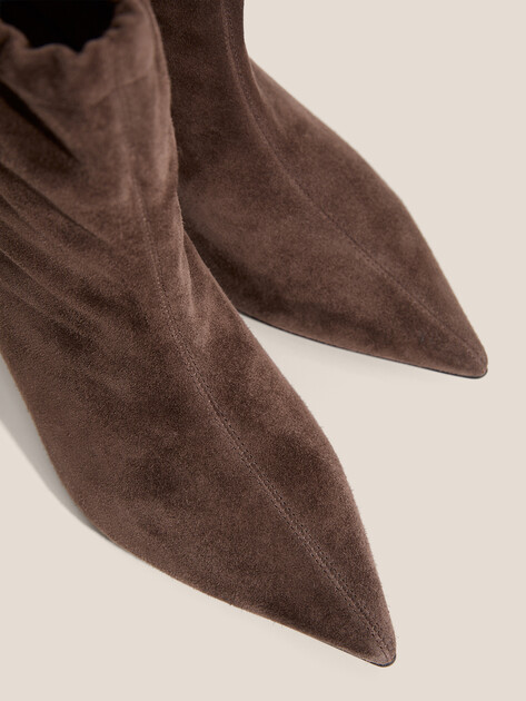 Женские Ботильоны Tendance BS881-02 пыльно-коричневый