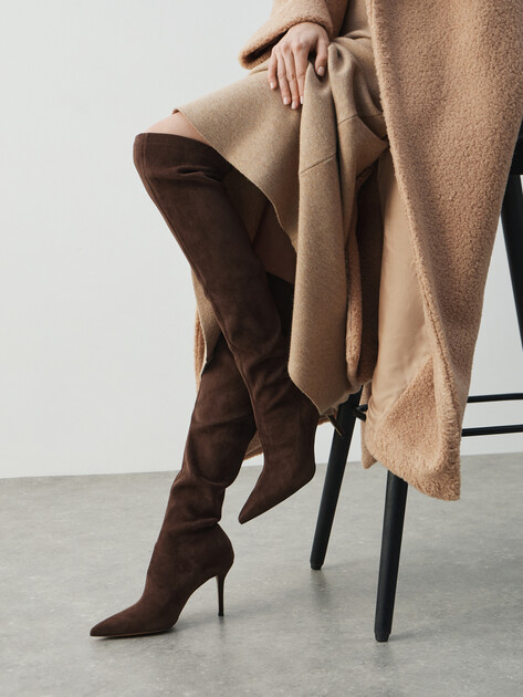 Ботфорты TENDANCE, Артикул BS921-01, коричневый | 4738028. Ракурс 6