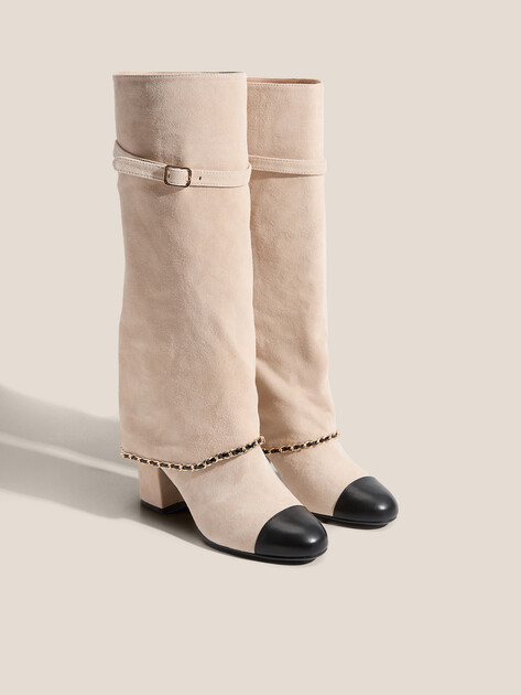 Женские сапоги TENDANCE, Артикул GLC208-01, светло-бежевый | 4738781. Ракурс 2