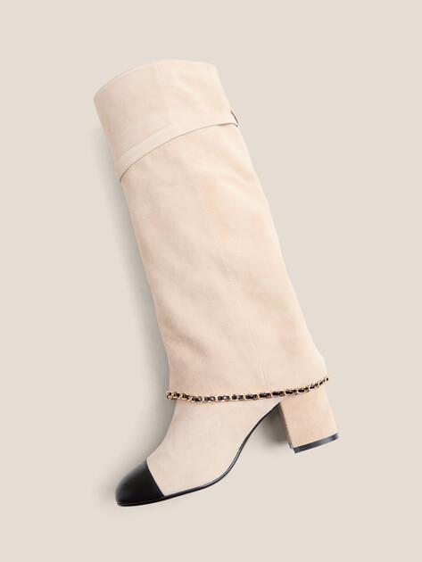 Женские сапоги TENDANCE, Артикул GLC208-01, светло-бежевый | 4738781. Ракурс 4