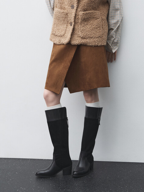 Женские сапоги TENDANCE, Артикул GLC4158-03, черный | 4738826. Ракурс 6