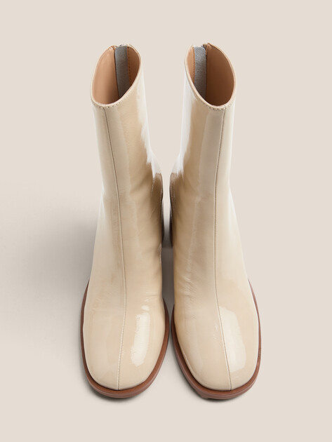 Ботильоны TENDANCE, Артикул GLC8393-01, молочно-бежевый | 4739135. Ракурс 4 Ботильоны TENDANCE, Артикул GLC8393-01, молочно-бежевый | 4739135. Ракурс 4