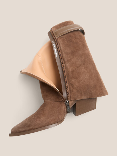 Казаки TENDANCE, Артикул GLC8555-02, зеленовато-коричневый | 4739515. Ракурс 4