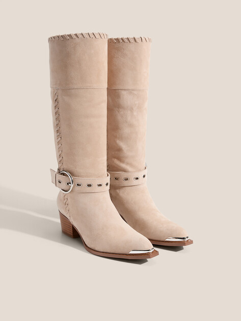 Высокие казаки TENDANCE, Артикул GLC8747-01, светло-бежевый | 4739604. Ракурс 2 Высокие казаки TENDANCE, Артикул GLC8747-01, светло-бежевый | 4739604. Ракурс 2