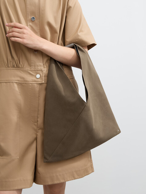 Женский шоппер TENDANCE, Артикул SY6122, пыльно-коричневый | 4740680. Ракурс 5 Женский шоппер TENDANCE, Артикул SY6122, пыльно-коричневый | 4740680. Ракурс 5