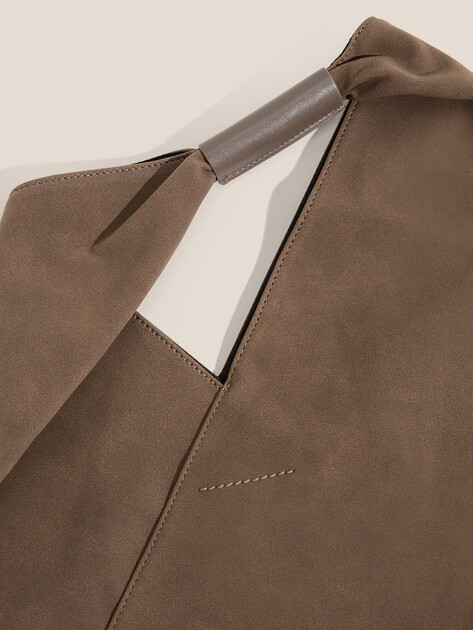 Женский шоппер TENDANCE, Артикул SY6122, пыльно-коричневый | 4740680. Ракурс 2 Женский шоппер TENDANCE, Артикул SY6122, пыльно-коричневый | 4740680. Ракурс 2