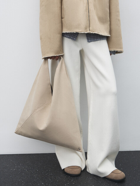 Женский шоппер TENDANCE, Артикул SY6123, светло-бежевый | 4740721. Ракурс 6 Женский шоппер TENDANCE, Артикул SY6123, светло-бежевый | 4740721. Ракурс 6