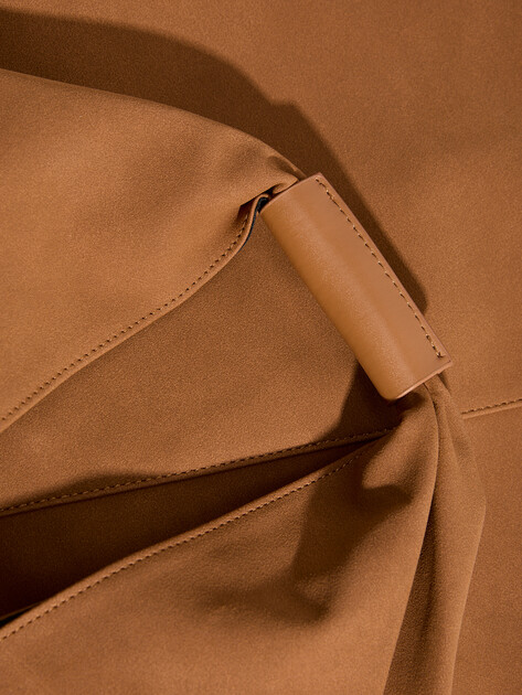 Женский шоппер TENDANCE, Артикул SY6123, светло-коричневый | 4740729. Ракурс 2