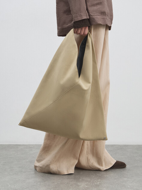 Женский шоппер TENDANCE, Артикул SY6123, серовато-бежевый | 4740737. Ракурс 5