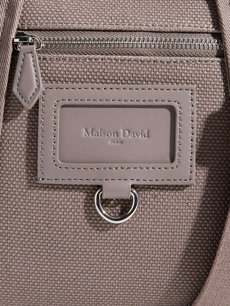 Женский тоут MAISON DAVID, Артикул SY6320, фиолетово-коричневый | 4740744. Ракурс 2