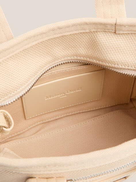 Женский тоут MAISON DAVID, Артикул SY6321, светло-бежевый | 4740769. Ракурс 4