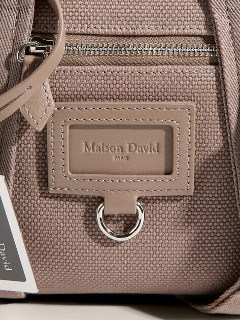 Женский тоут MAISON DAVID, Артикул SY6321, коричнево-серый | 4740771. Ракурс 2
