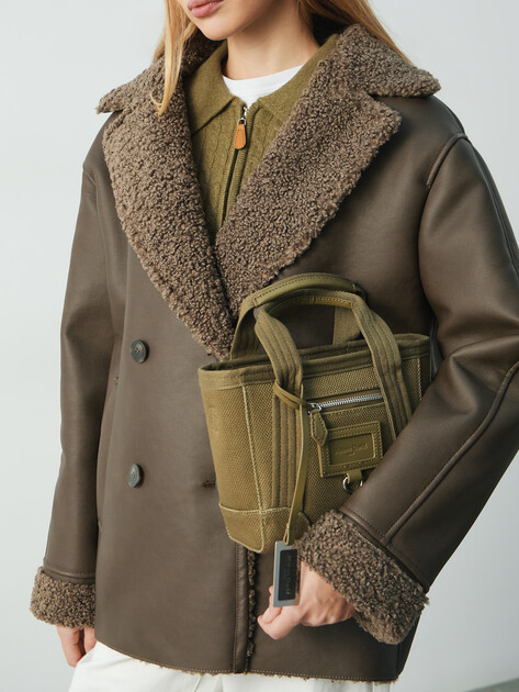 Женский тоут MAISON DAVID, Артикул SY6321, хаки | 4740777. Ракурс 5