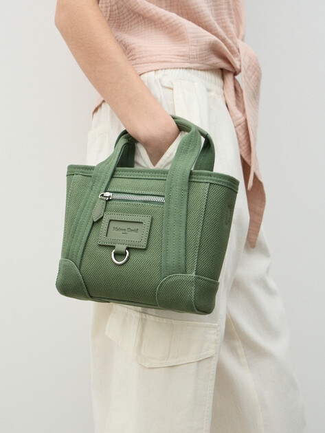 Женский тоут MAISON DAVID, Артикул SY6321, серовато-зеленый | 4740789. Ракурс 5