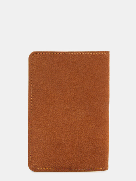 Обложка для паспорта MAISON DAVID, Артикул DAFNA, коричнево-оранжевый | 4744407. Ракурс 2