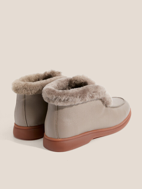 Женские высокие лоферы TENDANCE, Артикул YS-2299K-10L, пыльно-коричневый | 4747933. Ракурс 5 Женские высокие лоферы TENDANCE, Артикул YS-2299K-10L, пыльно-коричневый | 4747933. Ракурс 5