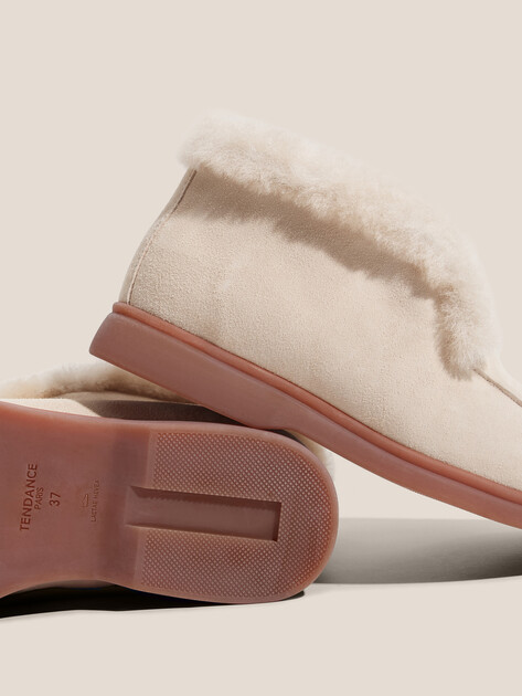 Женские высокие лоферы TENDANCE, Артикул YS-2299K-10S, песочно-бежевый | 4747976. Ракурс 3