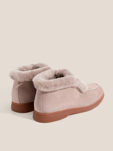 Женские высокие лоферы TENDANCE, Артикул YS-2299K-10S, пыльно-розовый | 4748018. Ракурс 5