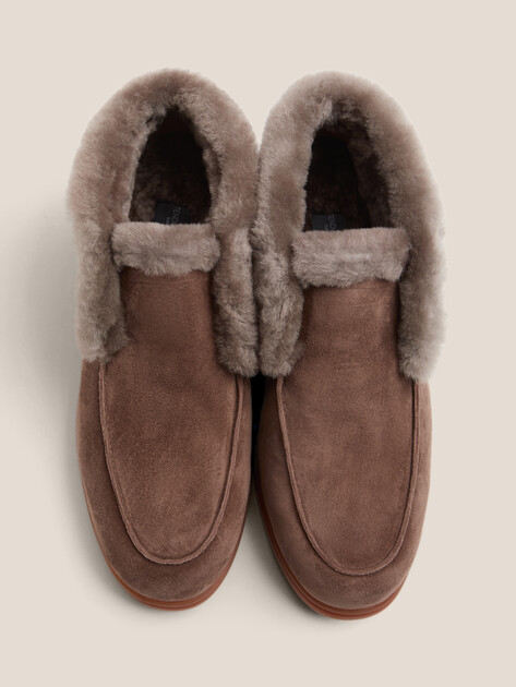 Женские высокие лоферы TENDANCE, Артикул YS-2299K-10S, коричневый | 4748089. Ракурс 4