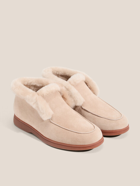 Женские высокие лоферы TENDANCE, Артикул YS-2299K-10S, светло-бежевый | 4748103. Ракурс 2