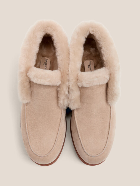 Женские высокие лоферы TENDANCE, Артикул YS-2299K-10S, светло-бежевый | 4748103. Ракурс 4