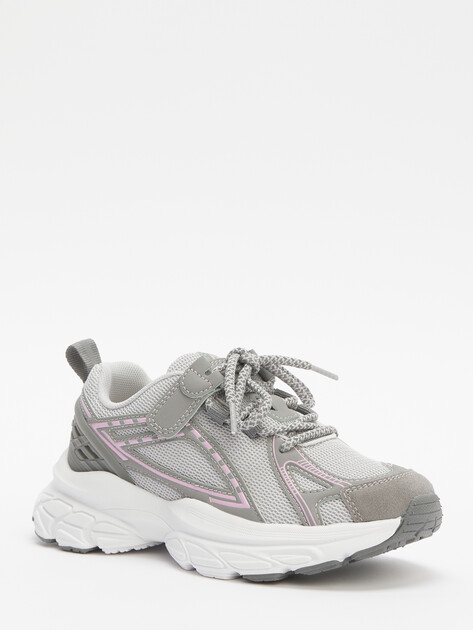 Детские кроссовки КОТОФЕЙ, Артикул 644493-11, светло-серый | 4750025. Ракурс 2