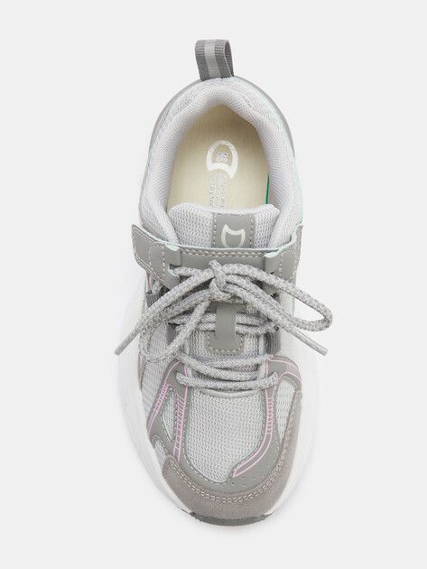 Детские кроссовки КОТОФЕЙ, Артикул 644493-11, светло-серый | 4750025. Ракурс 4