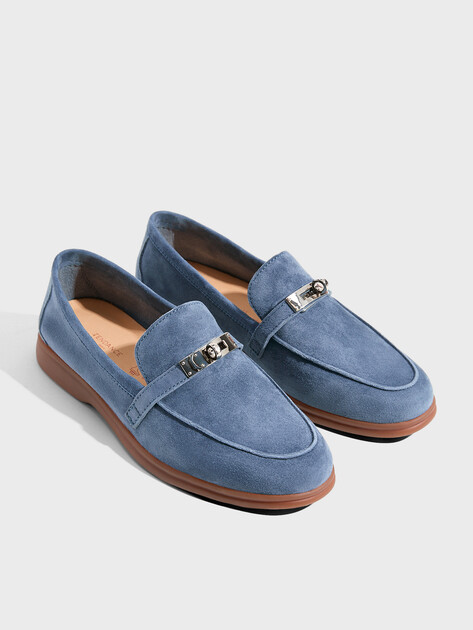 Женские лоферы TENDANCE, Артикул YS-2299K-257A, светло-синий | 4751360. Ракурс 2