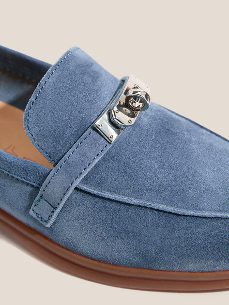 Женские лоферы TENDANCE, Артикул YS-2299K-257A, светло-синий | 4751360. Ракурс 3