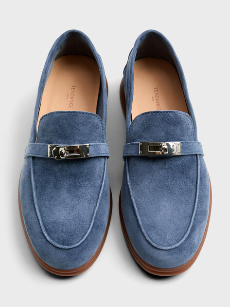 Женские лоферы TENDANCE, Артикул YS-2299K-257A, светло-синий | 4751360. Ракурс 4
